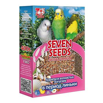 Seven Seeds Корм для волнистых попугаев в период линьки