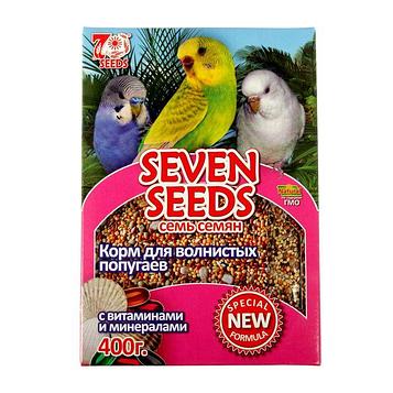 Seven Seeds Корм для волнистых попугаев с витаминами и минералами