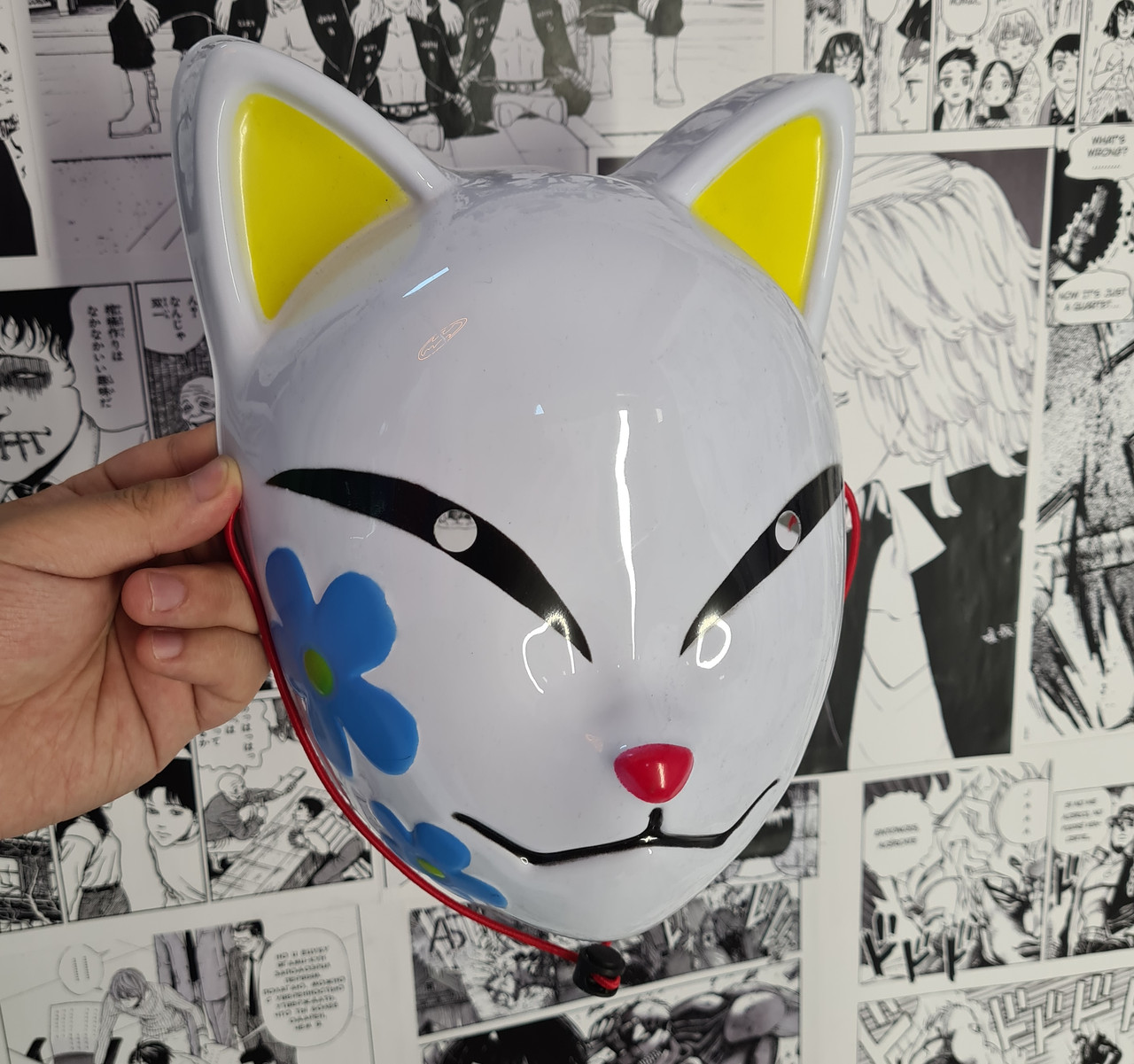 Пластиковая маска Макомо - Клинок рассекающий демонов - фото 1 - id-p80408039