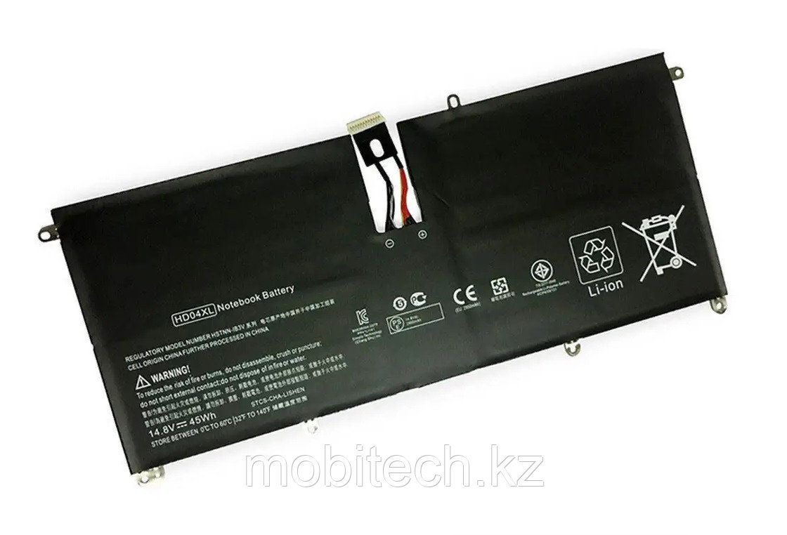 Аккумуляторы HP HD04XL 14.8V 45Wh 2950mAh, HP Envy Spectre XT 13-2309TU батарея аккумулятор ORIGINAL