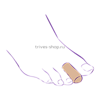 Защитный колпачок для пальцев с тканевым покрытием СТ-66, фото 1