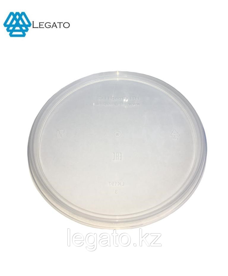 Крышка к ведру 3л. HTI прозрачная 80шт/уп.