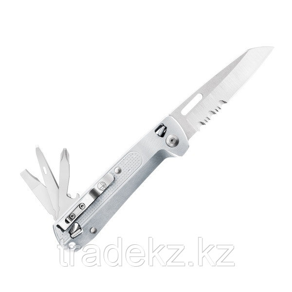 Складной нож LEATHERMAN FREE K2X SILVER (8^)