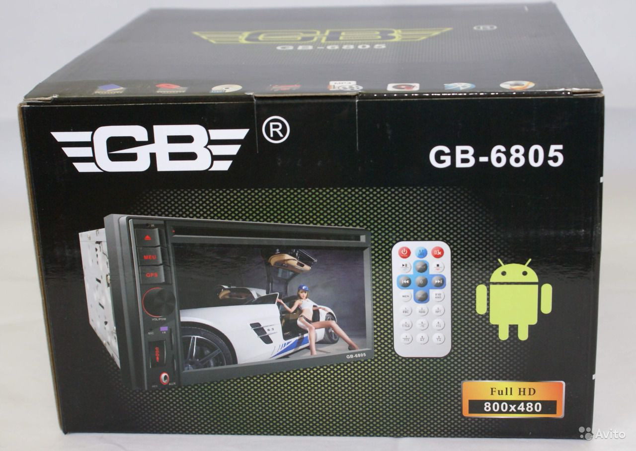 Автомагнитола GB-6805