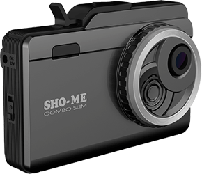 Видеорегистратор с радар-детектором SHO-ME Combo Slim