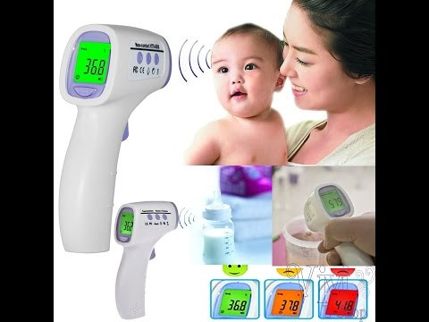 Бесконтактный термометр для детей и взрослых