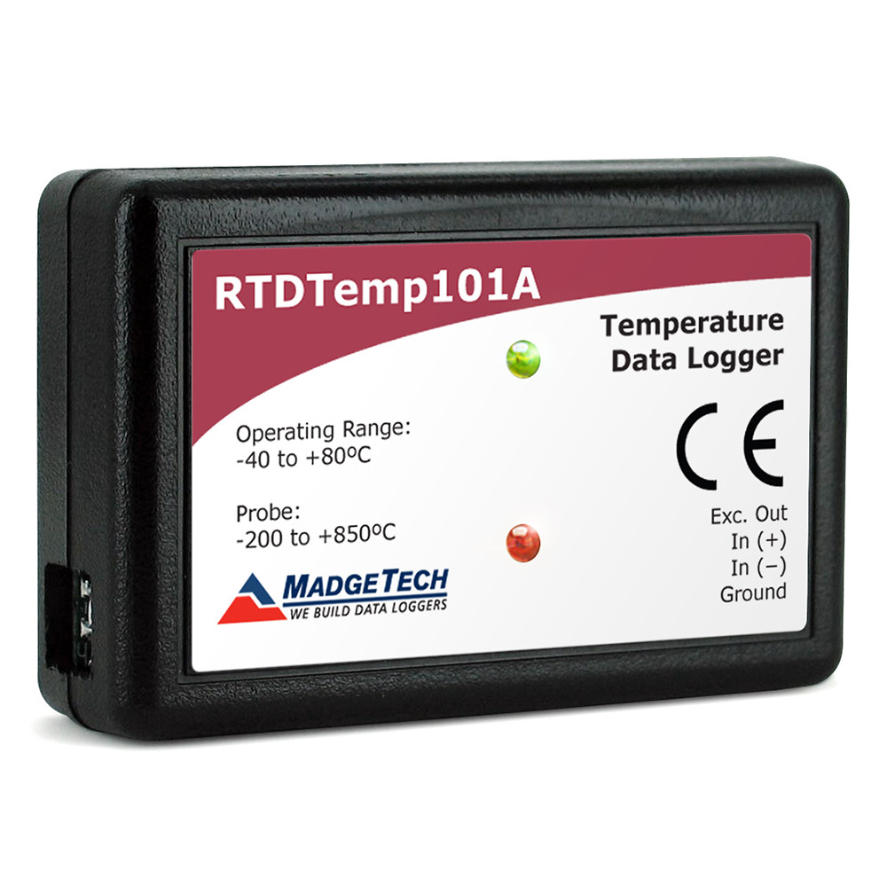Регистратор данных температуры RTDTemp101A