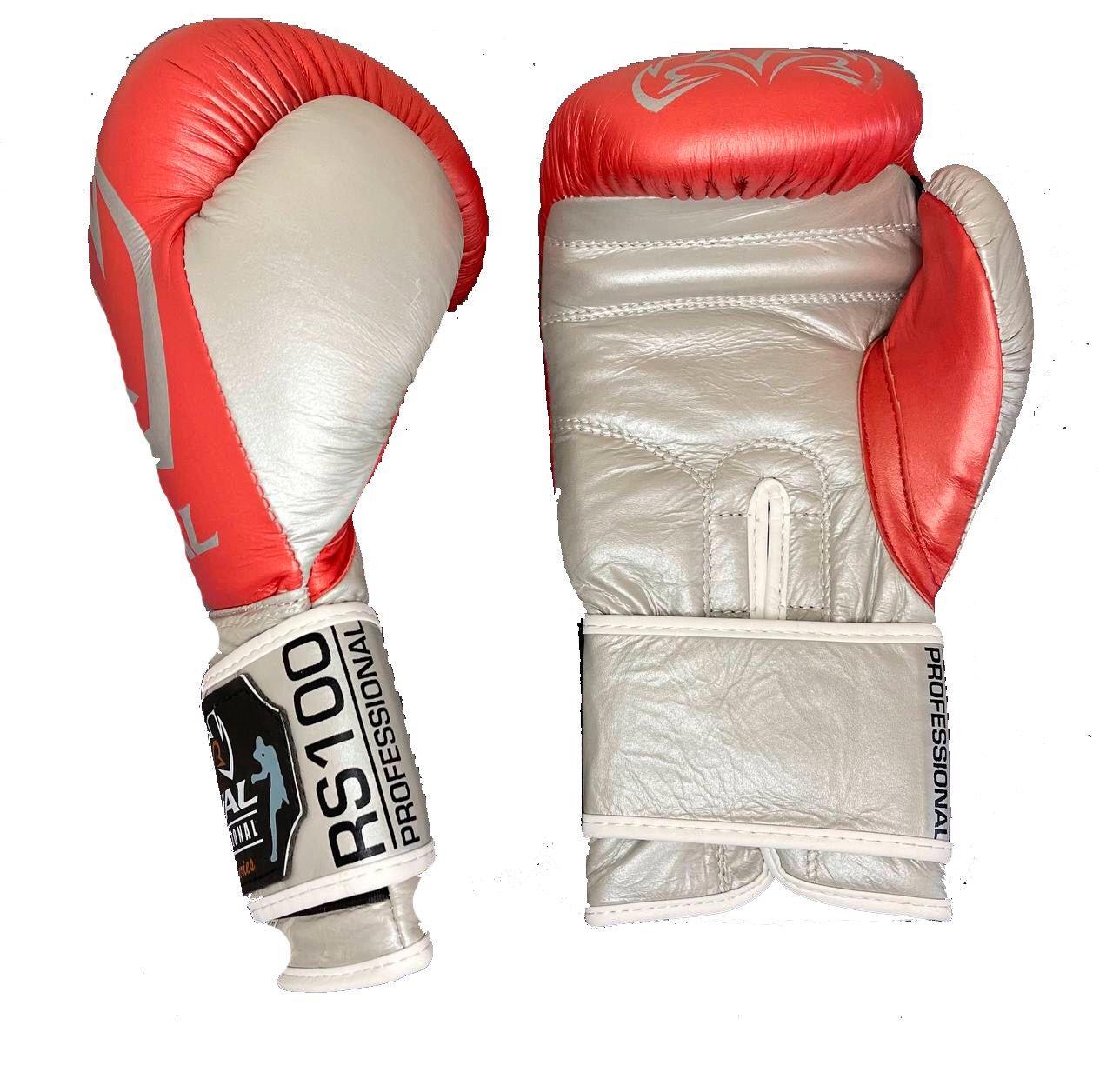 Боксерские перчатки на липучке Rival RS100 Professional Sparring Glove, красные - фото 2 - id-p100570024