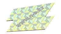 Фасадные панели из алюминия, оцинкованной или нержавеющей стали, BXH3