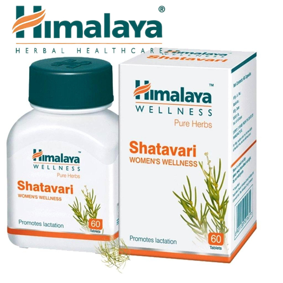 Таблетки для женского гормонального фона Himalaya Shatavari Womens Wellness, 60 таблеток. Индия