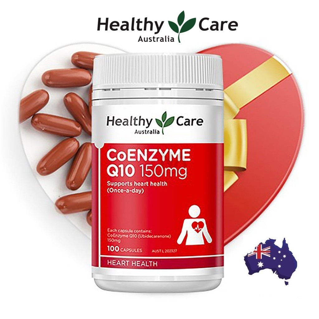 Коэнзим Q10 Healthy Care CoEnzyme Q10 150 mg. 100 капсул, Австралия