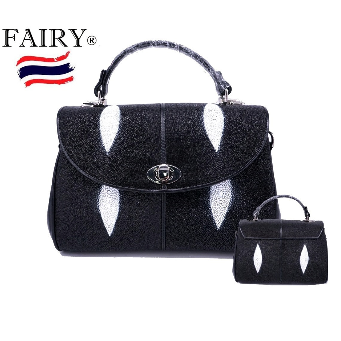 Сумка женская из натуральной кожи Ската Fairy Genuine Leather Product Model SRU161, Таиланд