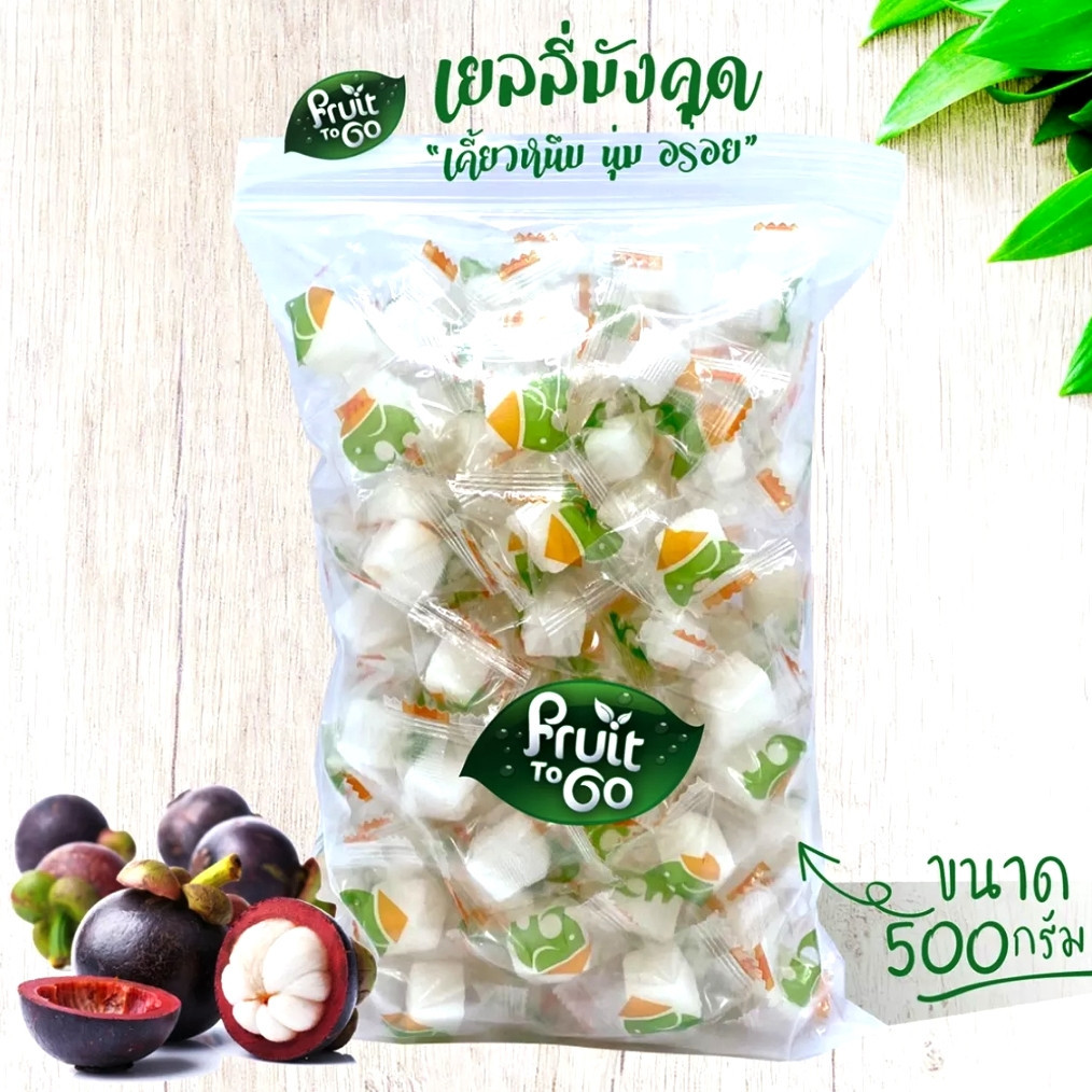 Мармеладное желе с натуральным соком Мангостина Mangosteen Jelly Fruit to Go, 500 гр. Таиланд