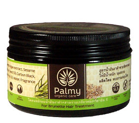 Маска восстанавливающая для темных волос Palmy Organic Care, 250 мл., Таиланд