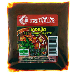 Красная Карри Паста / Nam Jai Red Curry Paste, 100 гр., Таиланд