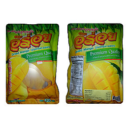 Манго сушеное премиум качества Dried Mango Premium Quality, 420 гр. Таиланд