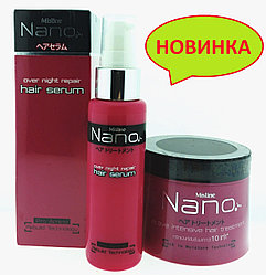 Маска для волос с Наночастицами + Сыворотка для волос ночная, Mistine Nano, 100 мл.+50 мл., Таиланд