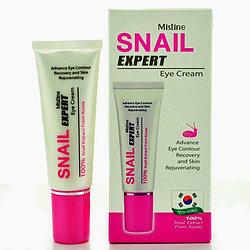Крем для кожи вокруг глаз со слизью улитки, Mistine Snail Expert Eye Cream, Таиланд