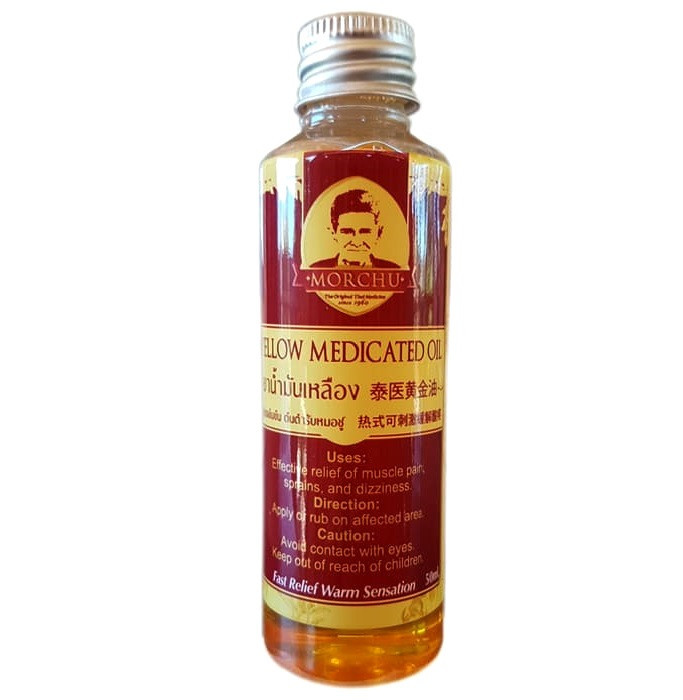 Тайское лечебное тайское масло Morchu Thai Medicated Oil, 50 мл., Таиланд