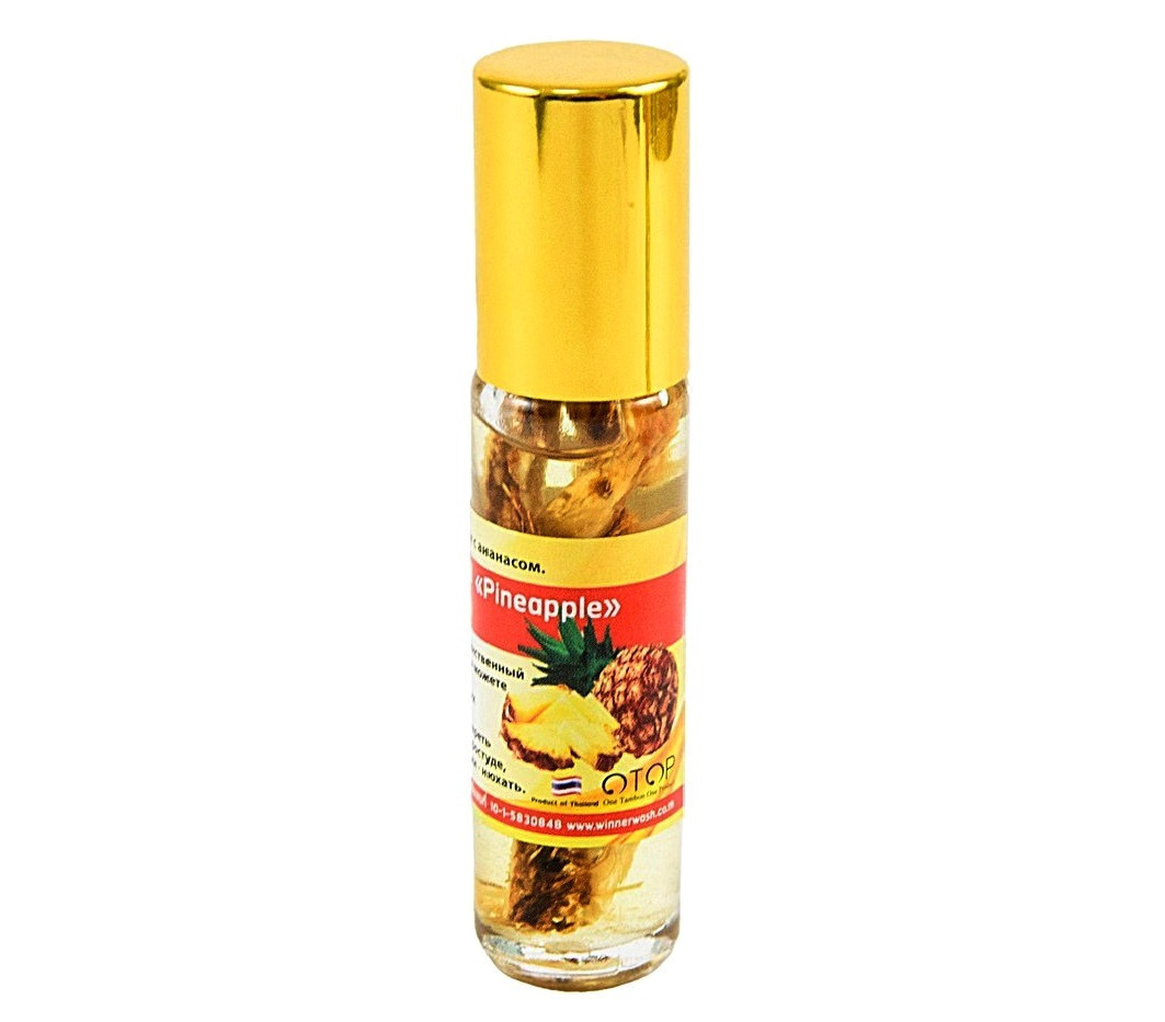 Бальзам масляный роликовый Thai Herb Otop в ассортименте, Таиланд Ананас / Pineapple
