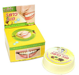 Зубная паста с экстрактом Ананаса 5 Star Herbal Clove & Pineapple Toothpaste, Таиланд