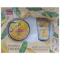 Набор подарочный Mango Cream, Foot care cream + Healthy Hand & Nail, Таиланд