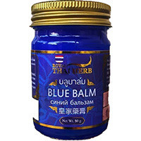 Тайский синий бальзам от варикоза Roayl Thai Herb Blue Balm, 50 мл., Таиланд