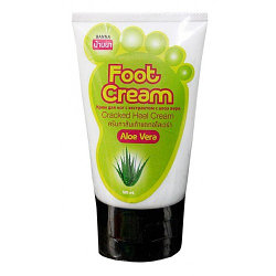 Крем для ног и пяток Алое 120мл / Banna Aloe Foot & Heel care cream 120 ml., Таиланд