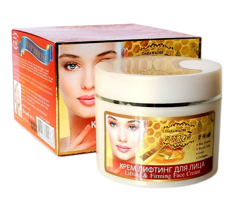 Крем-лифтинг с Коллагеном и Пчелиным Маточным Молочком Darawadee Lifting & Firming Face Cream, 100 мл.,Таиланд