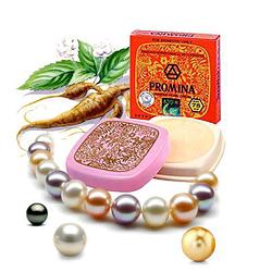 Крем для лица Жемчужный от акне и мелазмы Promina Ginseng Pearl Cream, 40 гр. Таиланд