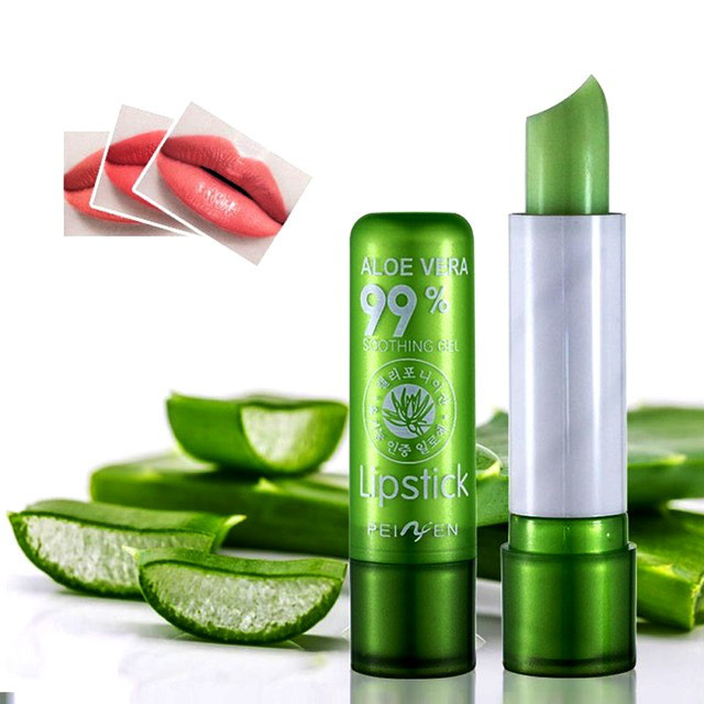 Бальзам для губ с Алоэ Вера Aloe vera 99% Soothing Gel Lipstick, 3,5 гр., Таиланд