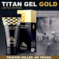 Titan Gel Gold 50 мл. Специальный Гель для мужчин (ОРИГИНАЛ)