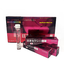 Японские возбуждающие капли для Женщин Japan Essence Women Aphrodisiac Enhancer Drink, 8 шт × 6 мл. Япония