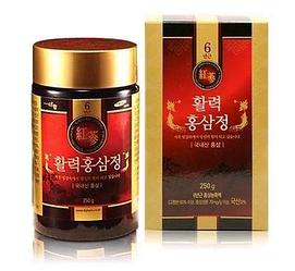 Экстракт корейского 6-летнего Красного корня Женьшеня Korean Red Ginseng Extract Gold Premium 250 г Корея