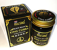 Черный бальзам на основе яда Кобры Royal Thai Herb Black Balm King Cobra, 50 мл., Таиланд