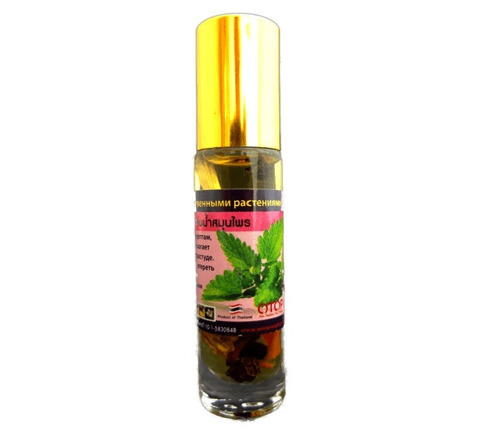 Жидкий бальзам с лекарственными растениями, Таиланд / Oil balm with herb