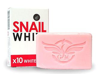Мыло с экстрактом улитки от пигментации Snail White Soap, 70 гр., Таиланд