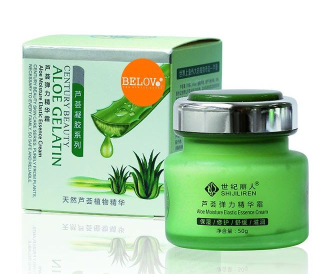 Увлажняющий крем для лица Belov Aloe Gelatin Centuru Beauty, Таиланд, 50 гр