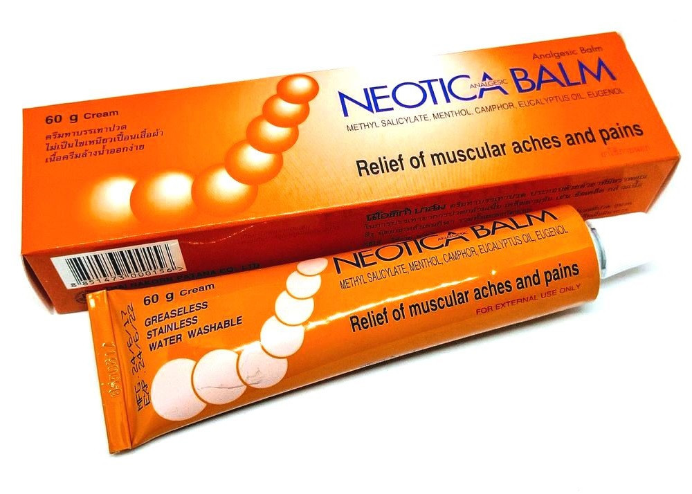 Бальзам-крем обезболивающий Neotica Analgesic Balm, 60 гр. Таиланд
