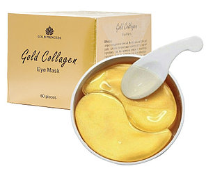 Патчи гидрогелевые с Коллагеном и Биозолотом Dusitra Gold Princess Eye Mask Gold Collagen, 60 шт. Таиланд