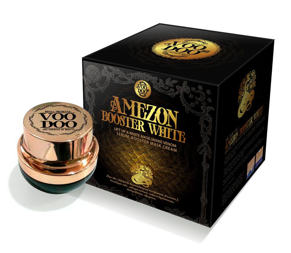 Тайский змеиный яд маска VOODOO 30.5г / Voodoo Amezon Booster White Snake Venom Face Mask, Таиланд