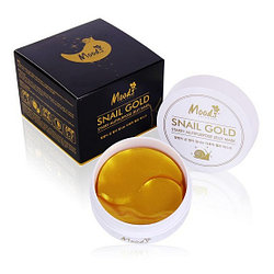 Патчи гидрогелевые для кожи вокруг глаз с муцином Улитки Mood's Snail Gold Multipurpose Jelly Mask, Таиланд