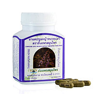 Капсулы от заболеваний почек и устранения камней Thanyaporn Herbs Cats Whisker Capsules, 100 шт. Таиланд