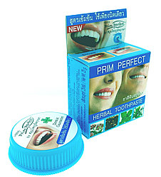 Твердая зубная паста Prim Perfect 25 гр / Herbal Toothpaste Prim Perfect  25 gr., Таиланд