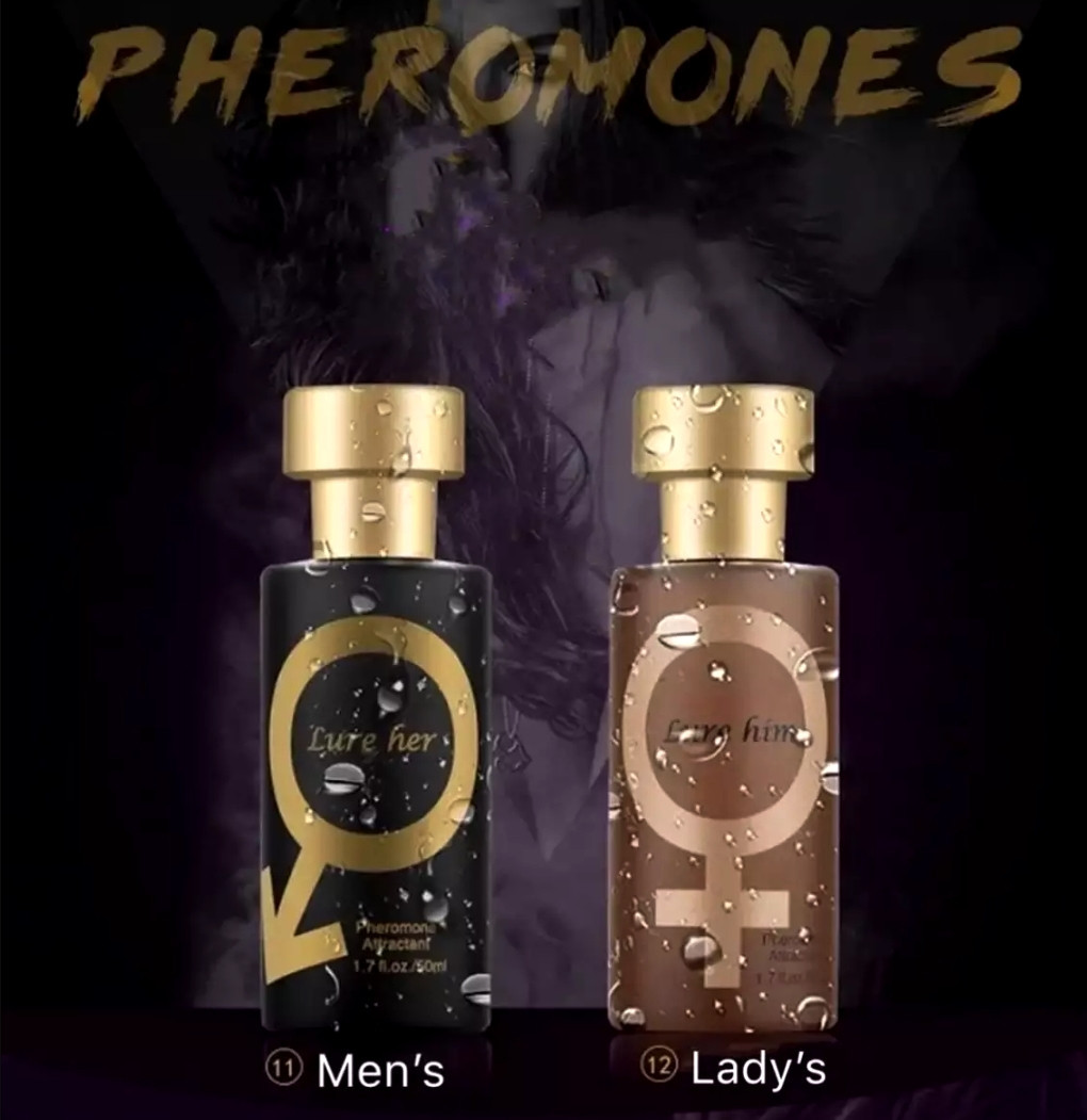Духи с феромонами для Женщин и Мужчин Pheromone Attractant Lure Him & Lure Her, 50 мл. Таиланд НАБОР МУЖСКОЙ +