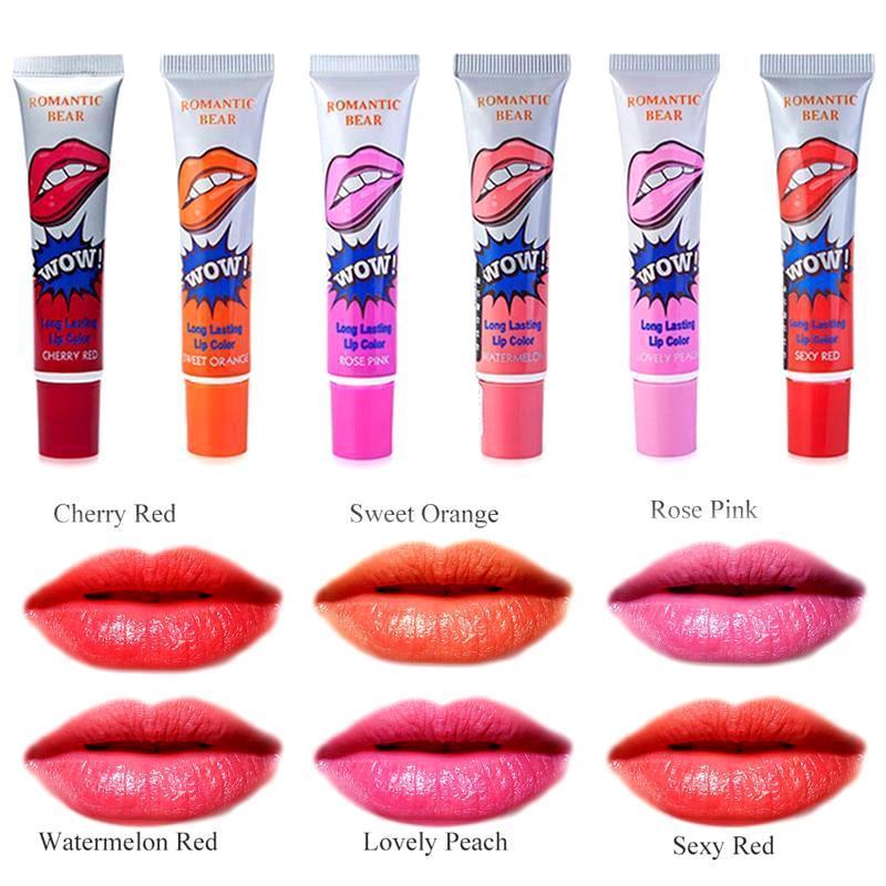 Тинт для губ Romantic Bear Long Lasting Lip Color WOW, 15 мл. (в ассортименте) Sweet Orange