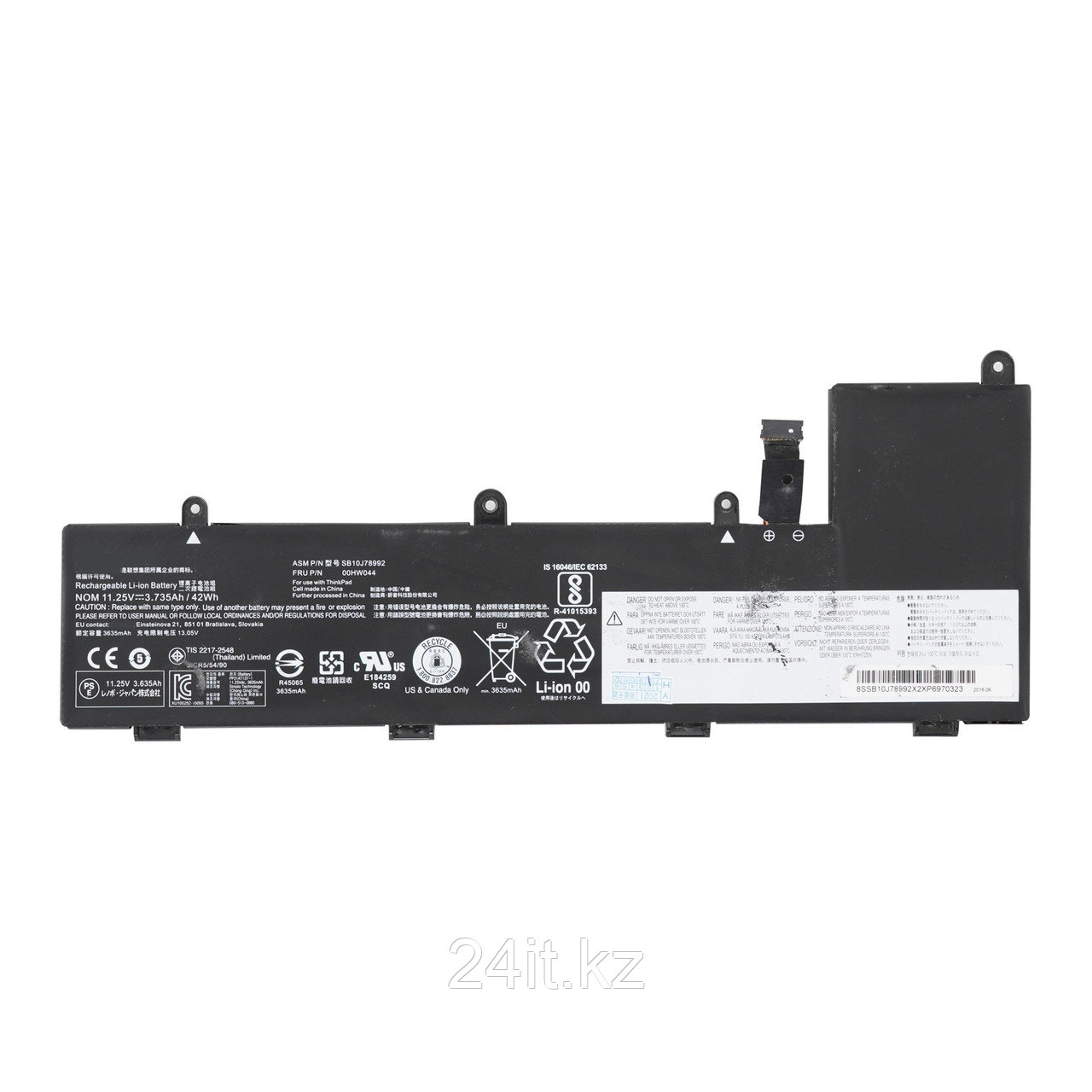 Аккумулятор для ноутбука Lenovo SB10J78992, фото 1