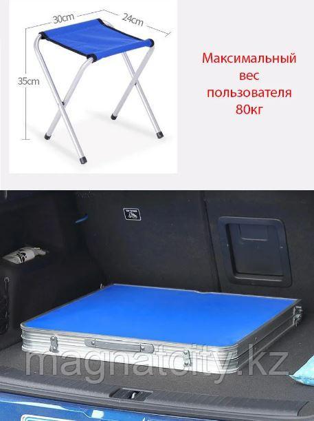 Стол с 4 стульями для пикника FG-120-blue - фото 4 - id-p100583382