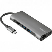 Trust Dalyx Aluminium 7-in-1 USB-C Multi-port Adapter (23331)