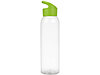 Бутылка для воды Plain 2 630 мл, прозрачный/зеленый, фото 2
